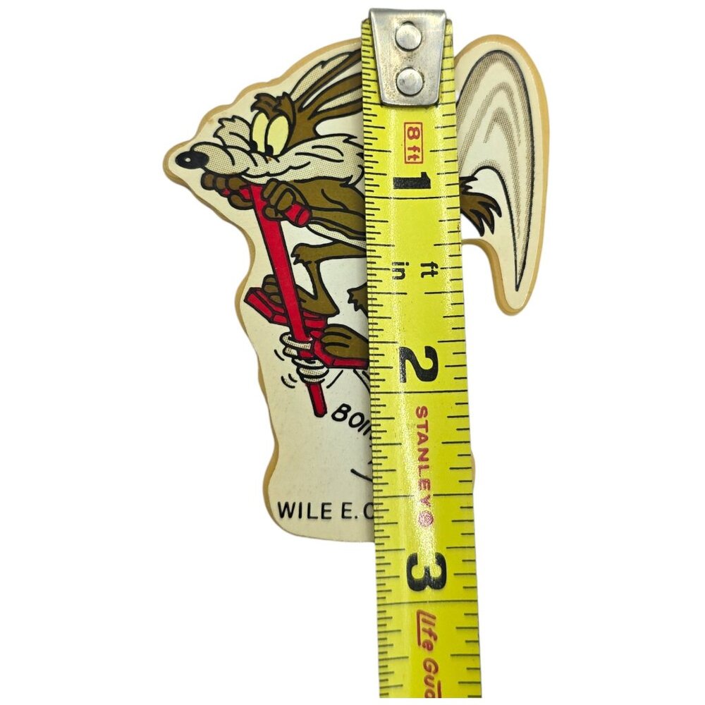 Vtg Warner Bros Elmer Fudd & Wile E. Coyote Magnets Refrigerator Looney Tunes 3" - Picture 5 of 6
